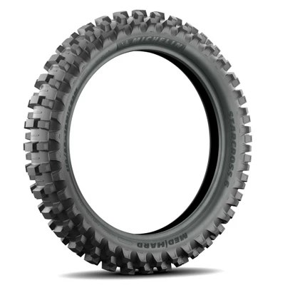 MICHELIN TIRE STARCROSS 6 MED HARD REAR 110/90-19 62M BIAS TT 46682