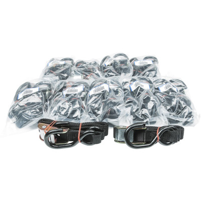 FIRE POWER 1" TIE-DOWN BLACK 10/PAIRS 21262BULK