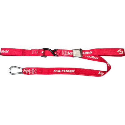 FIRE POWER 1.5" TIE-DOWN SOFT-TIE RED 2/PK 29-13072