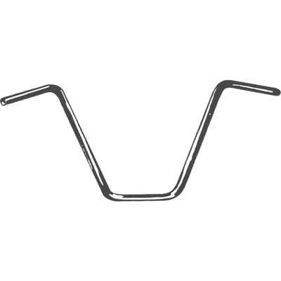 FIRE POWER 1" HANDLEBAR APE HANGER 12" RISE 043101312