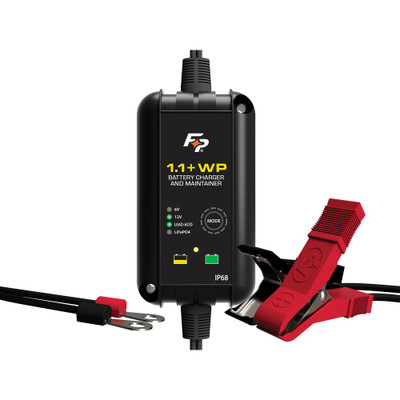 FIRE POWER BATTERY CHARGER IP68 WATERPROOF 6V/12V 1.1A