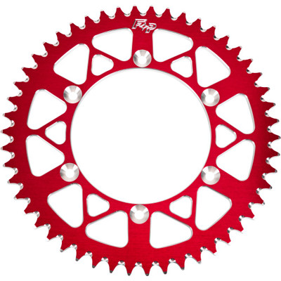 FIRE POWER REAR SPROCKET ALUMINUM 49T-420 RED HON 201-49 RED
