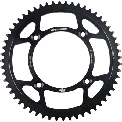 FIRE POWER REAR SPROCKET STEEL 56T BLK FPS-209-56-BLK
