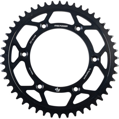 FIRE POWER REAR SPROCKET STEEL 48T BLK FPS-210-48-BLK
