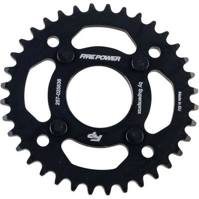 FIRE POWER REAR SPROCKET STEEL 36T BLK FPS-256-36- BLK