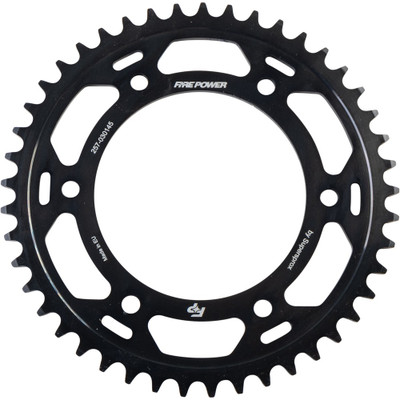 FIRE POWER REAR SPROCKET STEEL 45T BLK FPS-301-45-BLK