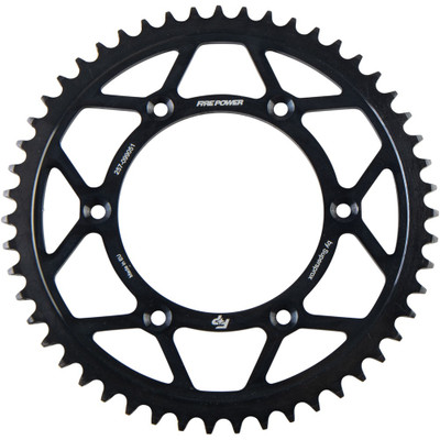 FIRE POWER REAR SPROCKET STEEL 51T BLK FPS-990-51-BLK