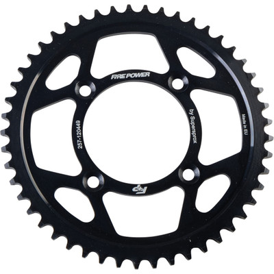 FIRE POWER REAR SPROCKET STEEL 49T BLK FPS-1204-49-BLK