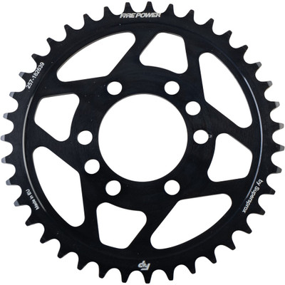 FIRE POWER REAR SPROCKET STEEL 39T BLK FPS-1826-39-BLK