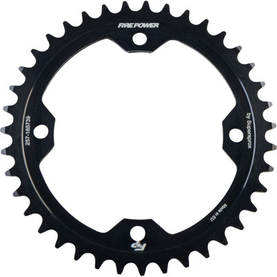 FIRE POWER REAR SPROCKET STEEL 39T BLK FPS-1857-39-BLK