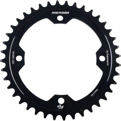 FIRE POWER REAR SPROCKET STEEL 40T BLK FPS-1857-40-BLK