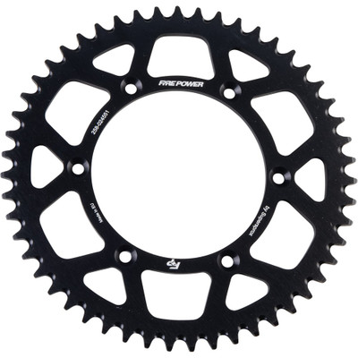 FIRE POWER REAR SPROCKET ALUMINUM 51T BLK FPA-245-51-BLK