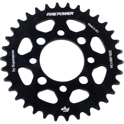 FIRE POWER REAR SPROCKET ALUMINUM 34T BLK FPA-801-34-BLK