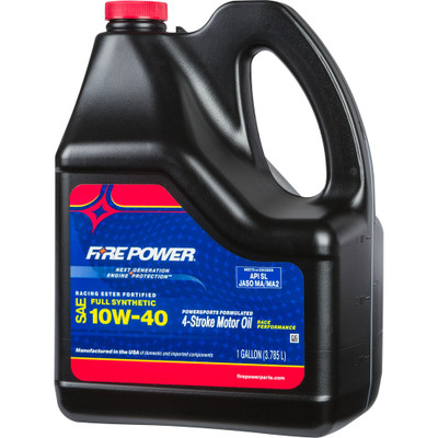 FIRE POWER SYNTHETIC ESTER OIL 10W40 4T 1 GAL (4/CASE SOLD EA) 196985