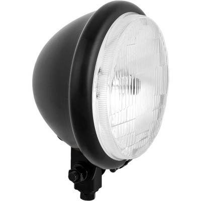 HARDDRIVE 5.75" HEADLIGHT BOTTOM MOUNT SATIN BLACK 160324