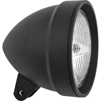 HARDDRIVE 5.75" HEADLIGHT BOTTOM MOUNT BULLET TEXTURED BLACK 20-6043BE