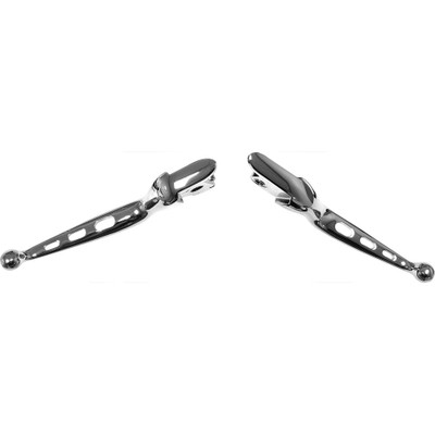 HARDDRIVE 3-HOLE LEVER SET CHROME FLH/FLT 08-13 053818