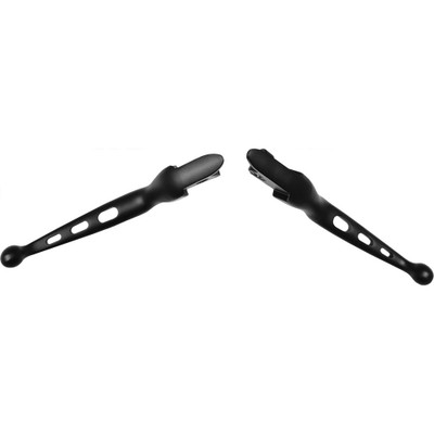 HARDDRIVE 3-HOLE LEVER SET BLACK FLH/FLT 08-13 053819