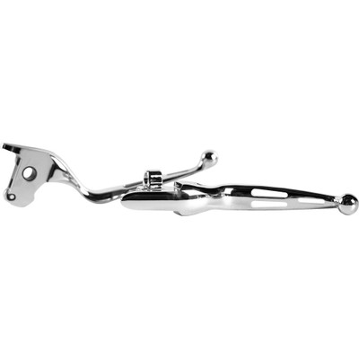 HARDDRIVE 3-SLOT LEVER SET CHROME FLH/FLT 14-16 HYDRO CLUTCH 148062