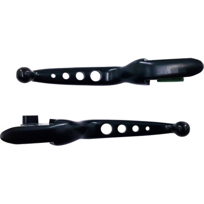 HARDDRIVE 4 HOLE LEVER SET BLACK SOFTAIL 15-24 CABLE 053577