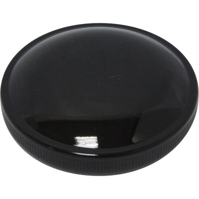 HARDDRIVE CAM STYLE GAS CAP SINGLE BLACK VENTED 75-003BG