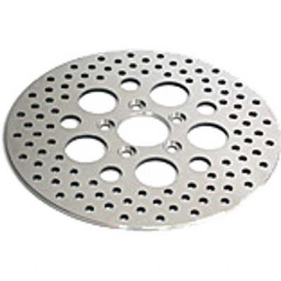 HARDDRIVE BRAKE ROTOR FRONT 11.5" SS POLISHED 2.22ID 144602