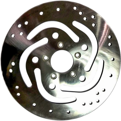 HARDDRIVE BRAKE ROTOR FRONT 11.5" SS POLISHED 2.22ID 144314