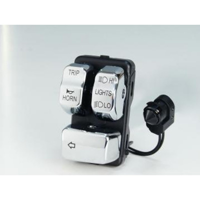 HARDDRIVE CANBUS SWTCH CNTRL MOD LEFT CHROME 04340102