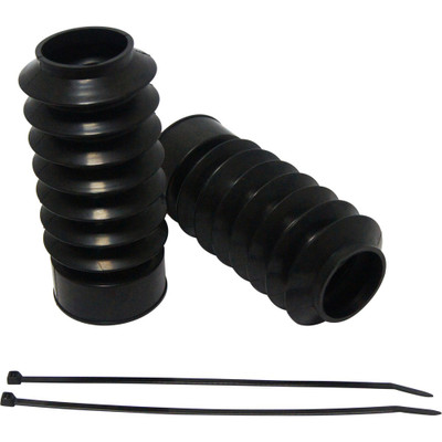 HARDDRIVE CUSTOM FORK BOOT 49MM SHORT BLACK 13-049