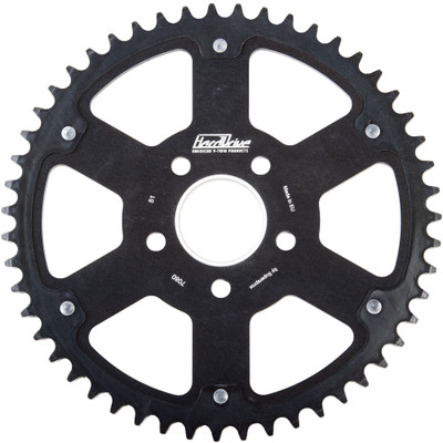 HARDDRIVE CARBON TOOTH SPROCKET 53T BLACK / BLACK 84-22 RST-7080_WPS:53-BLK