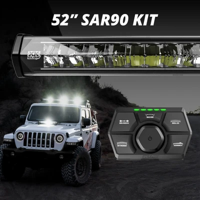 XK GLOW 52 SAR90 LIGHT BAR EMERGENCY SAR LIGHT KIT XK-SAR90-3