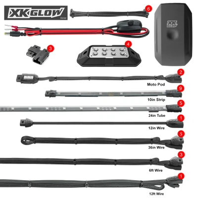 XK GLOW LED Underglow Kit