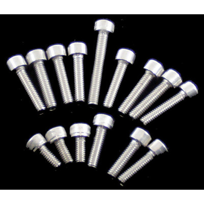 MODQUAD 15 PIECE CLUTCH WTR COVER STAINLESS BOLT KIT BS1-3
