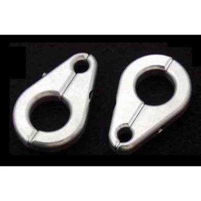 MODQUAD BRAKE LINE CLAMP 3/4"ARM X 5/16"LINE (SILVER) BLC-1
