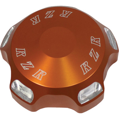 MODQUAD GAS CAP W/ORANGE LOGO RZR-GC-OR