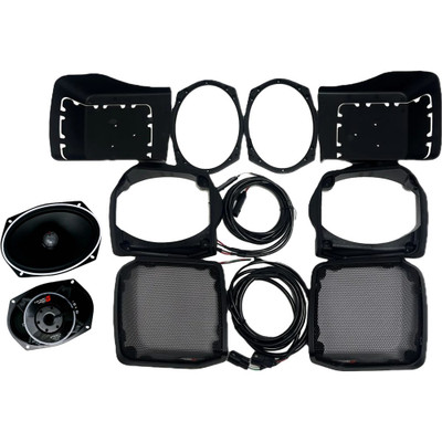 CERWIN VEGA 6"X9" CUT IN LID KIT W/ PH694 FLH/T 2014-2023 BAGS RPMPH694LK