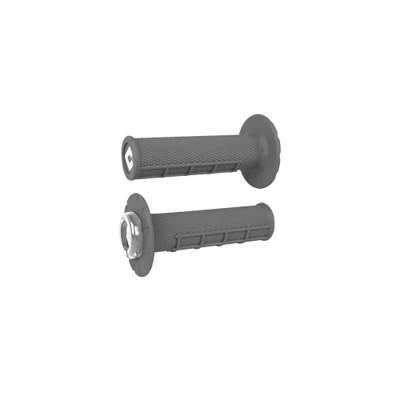 ODI ATV HALF WAFFLE V2.1 GRIP GRAPHITE/SILVER J33HWH-S