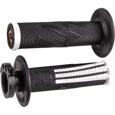 ODI EMIG2 PRO V2 LOCK-ON GRIP BLACK/WHITE H36EPBW