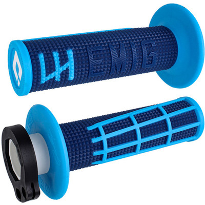 ODI EMIG 2.0 - V2 LOCK-ON GRIP NAVY/CYAN H36E2DU