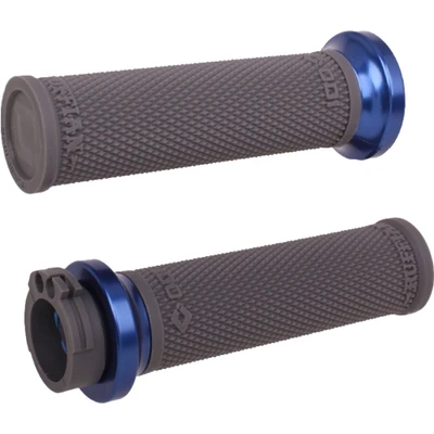 ODI RUFIAN GRIPS CABLE 1" GRAPHITE/BLUE V30HCWH-U
