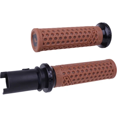 ODI V-TWIN LOCK-ON; VANS SIGNATURE `23-24 CVO GUM RUBBER/CHECKER