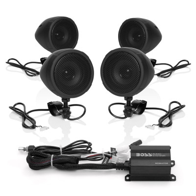 BOSS AUDIO MC470 Handlebar Speaker System - 1000W Black