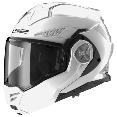 LS2 Advant X Solid Helmet - Gloss White