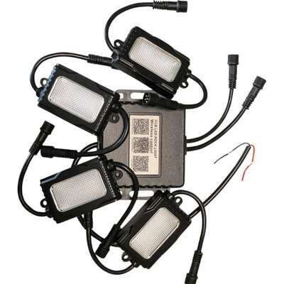 BRITE-LITES LED Rock Light kit 2.0- RGB and Bluetooth