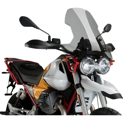 Touring Windscreen - 18-3/4" - Smoke - Moto Guzzi Touring Windscreen - 18-3/4" - Smoke - Moto Guzzi