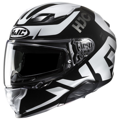 HJC F71 Bard Helmet - Black Gray Large