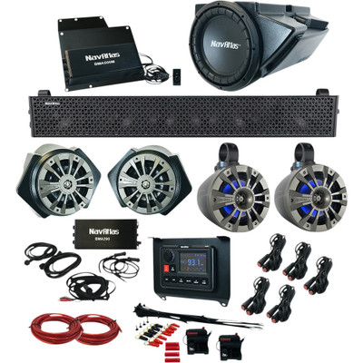 NAVATLAS Audio Kit Zone 5 for Polaris RZR Turbo S