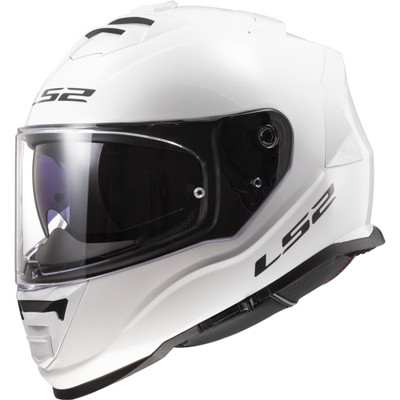 LS2 Assault Solid Helmet - White