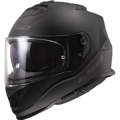 LS2 Assault Solid Helmet - Black