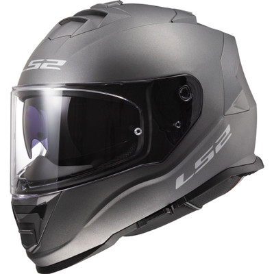LS2 Assault Solid Helmet - Titanium LS2 Assault Solid Helmet - Titanium
